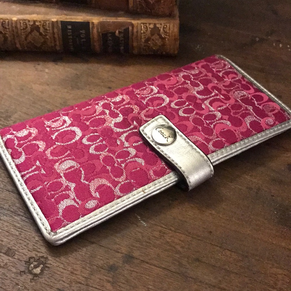 Coach skinny wallet